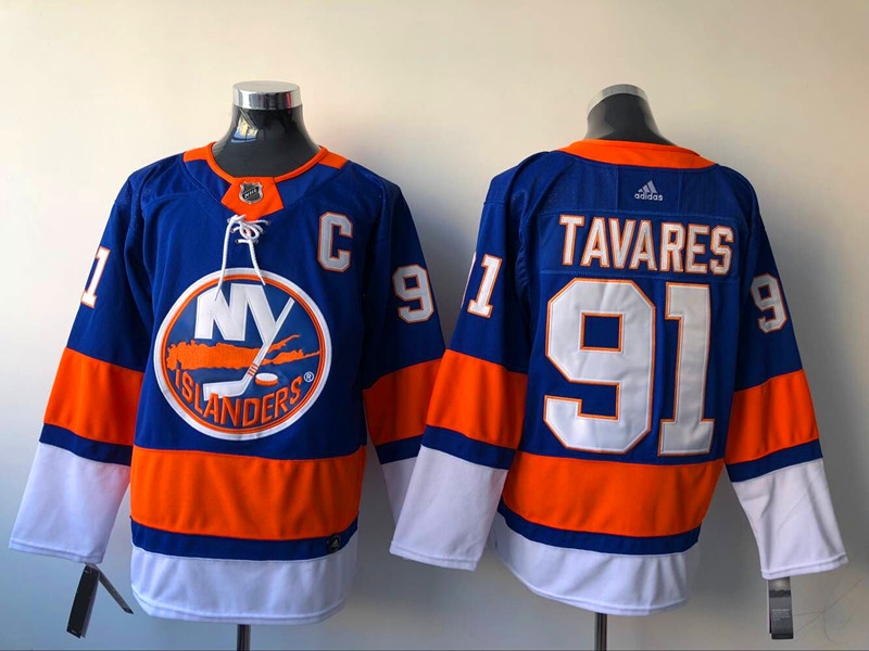 Men's New York Islanders John Tavares #91 Royal Jersey